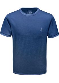 Schöffel Schöffel, Herren Kurzarm-Shirt mit Flachnähten, Blau