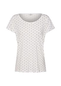 Tom Tailor, Damen Shirt, Mischfarben / Weiß
