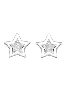 Elli, Damen Ohrringe 'Sterne', Silber