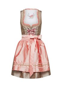 Stockerpoint, Damen Dirndl 'Mari', Taupe / Pfirsich