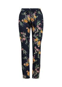 Object, Damen Hose, Navy / Gelb