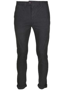 DSTREZZED, Herren Chino 'PIEDE DE POULE', Anthrazit / Hellgrau