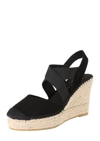 Vidorreta, Damen Keilsandalette 'ANTI', Schwarz