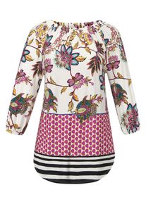 Emilia Lay, Damen Shirt, Mischfarben / Wei&szlig;