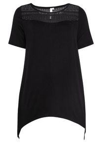 SheeGOTit, Damen Zipfelshirt, Schwarz