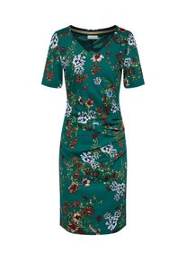 Kaffe, Damen Kleid 'Josefina India', Dunkelgrün