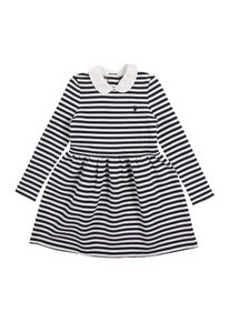 Polo Ralph Lauren, Mädchen Jerseykleid mit Bubikragen, Navy / Weiß
