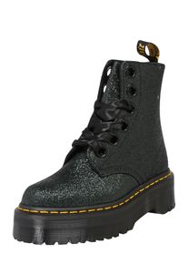 Dr. Martens, Damen Stiefel '6 Eye Lolita Boot Molly', Dunkelgr&uuml;n / Schwarz