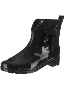 Tom Tailor, Damen Gummistiefel, Schwarz
