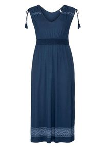 SheeGOTit, Damen Maxikleid, Blau / Hellblau