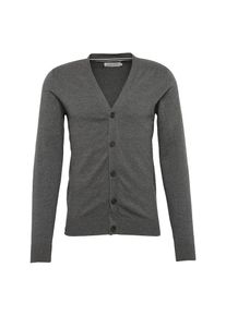 Pier One, Herren Cardigan, Dunkelgrau