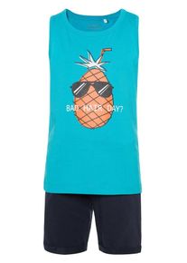 name it, M&auml;dchen Shorts 'NMFSALLI TWIATINNA', Aqua