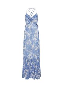 Pepe Jeans, Damen Kleid 'OLIVIA', Blau / Weiß