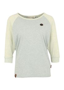 Naketano, Damen Shirt, Hellgelb / Grau