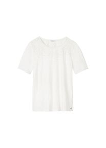 Sandwich, Damen Top, Naturwei&szlig;