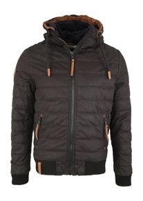 Naketano, Herren Steppjacke 'Pepe Mujica', Schwarz