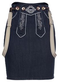Arizona, Damen Jeansrock 'Bavaria', Nachtblau