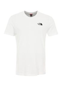The North Face, Herren T-Shirt 'Simple Dome', Schwarz / Weiß
