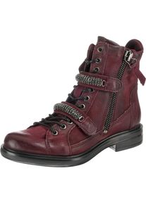 JOLANA & FENENA JOLANA & FENENA, Damen Schn&uuml;rstiefeletten, Rot
