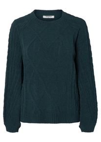 Pieces, Damen Pullover, Tanne