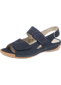 Waldläufer WALDLÄUFER, Damen Sandalen 'Heliett', Nachtblau