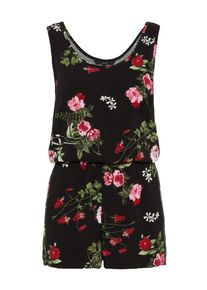 Véro Moda VERO MODA, Damen Jumpsuit, Grün / Rot / Schwarz