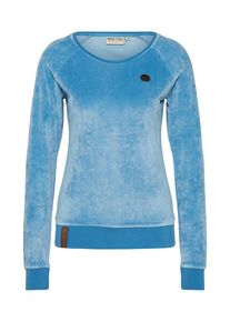 Naketano, Damen Sweatshirt 'Mackin da Hoes', Himmelblau