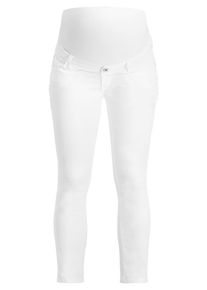 Noppies, Damen Umstandsjeans 'Mila', Wei&szlig;
