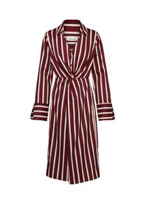 EDITED, Damen Kleid 'Desiree', Creme / Bordeaux