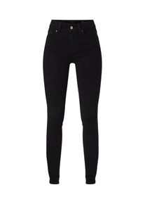 Only, Damen - Jeans 'BLUSH MID SKINNY JEANS REA2343', Schwarz