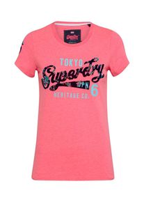 Superdry, Damen T-Shirt, Pink