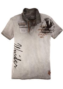 Marjo, Herren Trachtenshirt mit Printdesigns, Greige