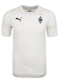 Puma, Herren 'Borussia Mönchengladbach Casuals' T-Shirt, Beige