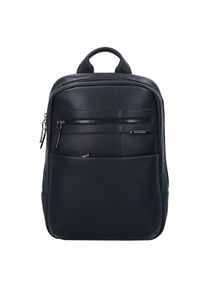 Samsonite, Damen Formalite LTH Business Rucksack Leder 38 cm Laptopfach, Schwarz