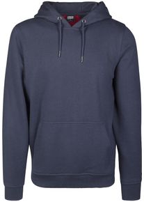 Urban Classics, Herren Hoody, Navy / Rot / Weiß