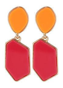 ABOUT YOU, Damen Ohrringe 'Emma', Orange / Pink