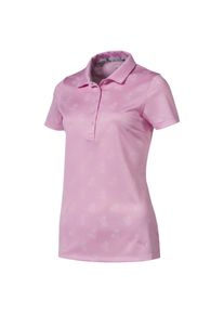 Puma, Damen Polo 'Burst Into Bloom', Hellpink