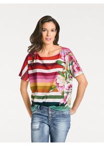 Heine, Damen Druckbluse, bunt