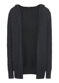 tigha, Herren Strickjacke 'Jawaad', Anthrazit