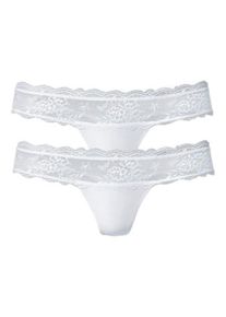 Vivance, Damen String (2 Stk), Wei&szlig;