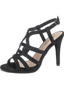 Alma en Pena, Damen Sandaletten, Schwarz
