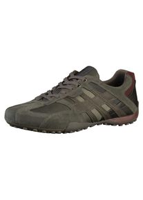 Geox, Herren Sneaker 'Snake', Rostbraun / Basaltgrau / Schwarz