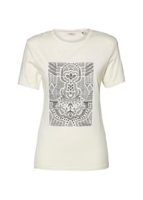 O`Neill O'NEILL, Damen T-Shirt 'VALLEY TRAIL', Hellgrau / Wei&szlig;
