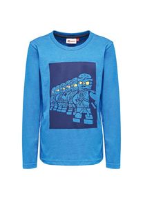 Lego Wear, Langarmshirt ' Glow in the dark', Blau / Dunkelblau / Gelb
