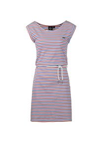 WLD, Damen Kleid 'Redemption II', Royalblau / Feuerrot / Weiß