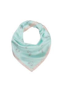 Codello, Damen Seidentuch, Dunkelbeige / Türkis
