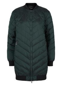 Y.A.S, Damen Glänzende Daunen-Jacke, Smaragd