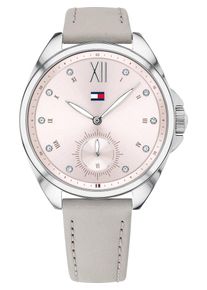 Tommy Hilfiger, Damen Uhr 'Ava 1781990', Grau / Rosa / Silber