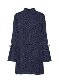 Minkpink, Damen Kleid 'ANNA', Blau / Weiß