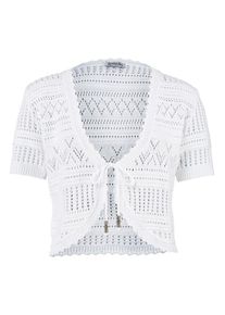 Boysen's BOYSEN'S, Damen Bolero, Wei&szlig;